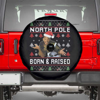 Funny Ugly Christmas Spare Tire Cover Fresh North Pole Born and Raised Prince - Wonder Print Shop