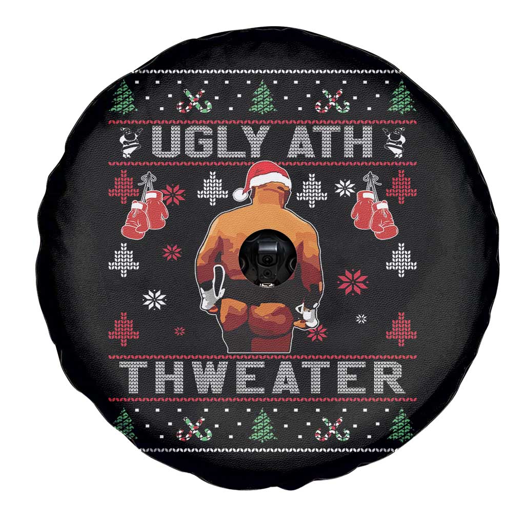 Funny Christmas Spare Tire Cover Merry Chrithmith Ugly Ath Thweater Tyson - Wonder Print Shop