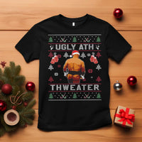 Funny Christmas T Shirt Merry Chrithmith Ugly Ath Thweater Tyson - Wonder Print Shop