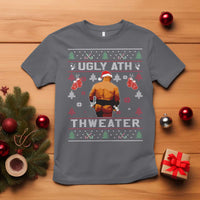 Funny Christmas T Shirt Merry Chrithmith Ugly Ath Thweater Tyson - Wonder Print Shop