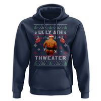 Funny Christmas Hoodie Merry Chrithmith Ugly Ath Thweater Tyson - Wonder Print Shop