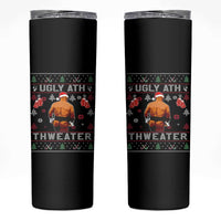Funny Christmas Skinny Tumbler Merry Chrithmith Ugly Ath Thweater Tyson - undefined