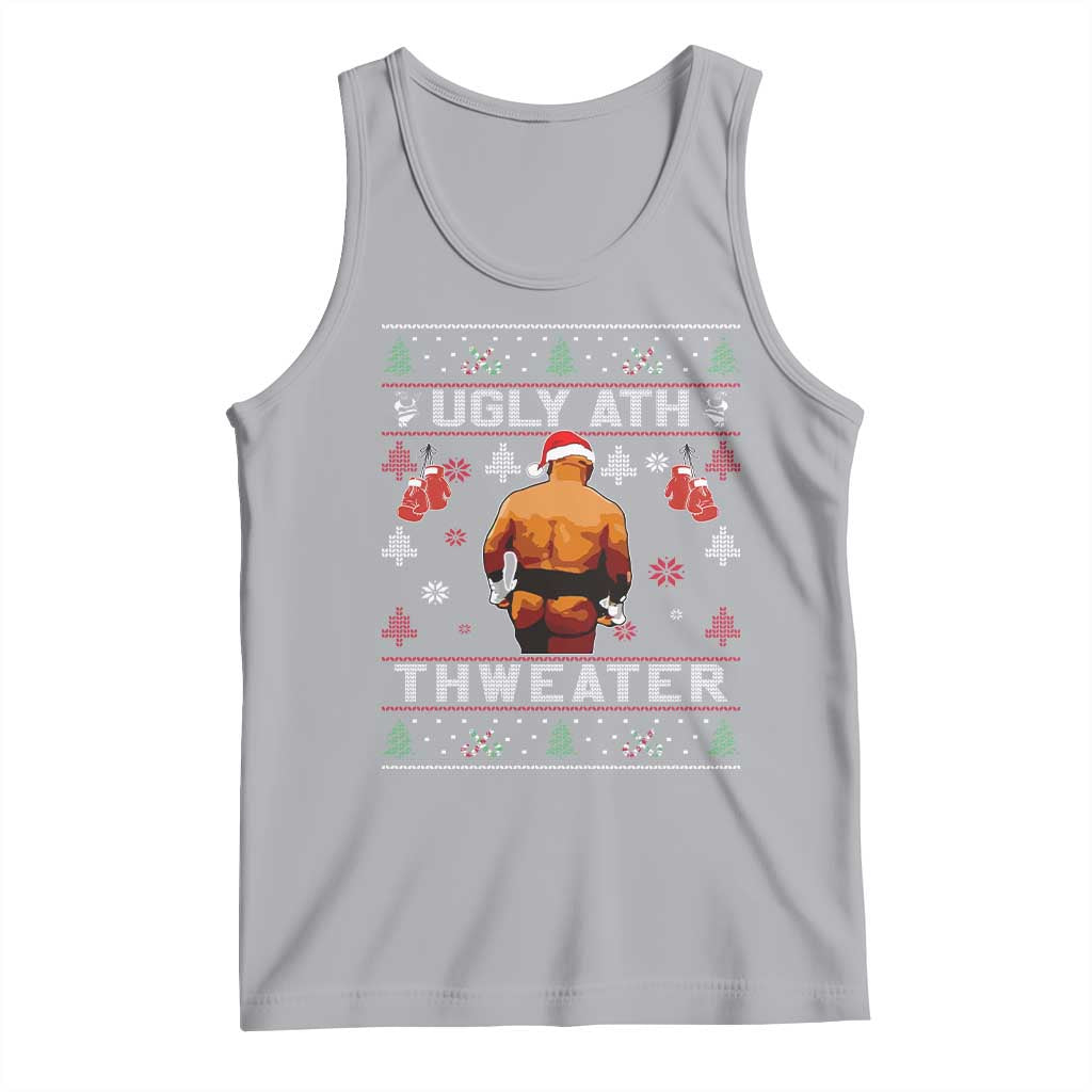 Funny Christmas Tank Top Merry Chrithmith Ugly Ath Thweater Tyson - Wonder Print Shop