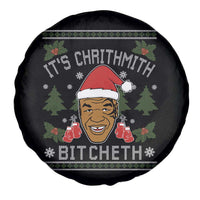 Funny Christmas Spare Tire Cover Merry Chrithmith Ath Thweater Tyson Professional Boxer Ugly Xmas - Wonder Print Shop
