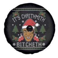 Funny Christmas Spare Tire Cover Merry Chrithmith Ath Thweater Tyson Professional Boxer Ugly Xmas - Wonder Print Shop