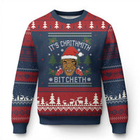 Funny Xmas Ugly Christmas Sweater Merry Chrithmith Ath Thweater Tyson Professional Boxer Ugly Xmas - Wonder Print Shop