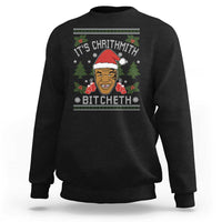 Funny Christmas Sweatshirt Merry Chrithmith Ath Thweater Tyson Professional Boxer Ugly Xmas - Wonder Print Shop