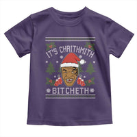 Funny Christmas Toddler T Shirt Merry Chrithmith Ath Thweater Tyson Professional Boxer Ugly Xmas - Wonder Print Shop