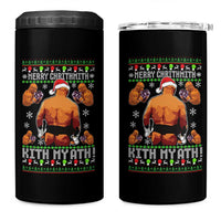 Merry Chrithmith Kith My Ath Funny Ugly Christmas 4 in 1 Can Cooler Tumbler - Wonder Print Shop