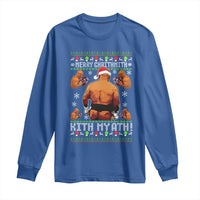 Merry Chrithmith Kith My Ath Funny Ugly Christmas Long Sleeve Shirt - Wonder Print Shop