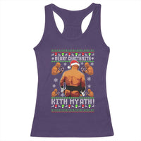 Merry Chrithmith Kith My Ath Funny Ugly Christmas Racerback Tank Top - Wonder Print Shop