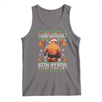 Merry Chrithmith Kith My Ath Funny Ugly Christmas Tank Top - Wonder Print Shop