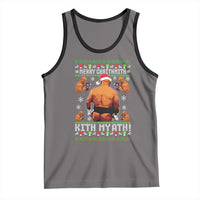 Merry Chrithmith Kith My Ath Funny Ugly Christmas Tank Top - Wonder Print Shop
