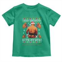Merry Chrithmith Kith My Ath Funny Ugly Christmas Toddler T Shirt - Wonder Print Shop