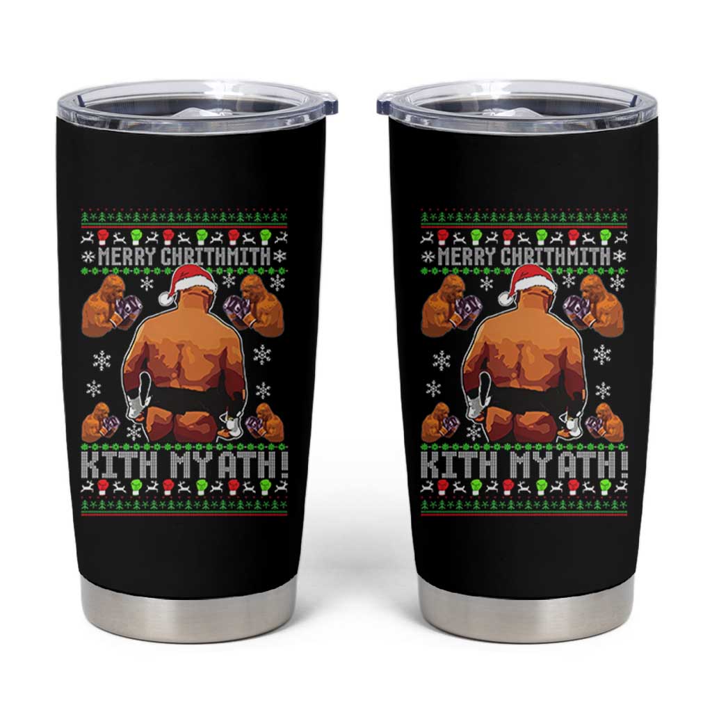 Merry Chrithmith Kith My Ath Funny Ugly Christmas Tumbler Cup - Wonder Print Shop