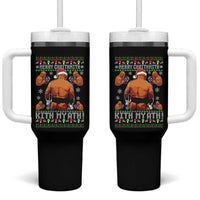 Merry Chrithmith Kith My Ath Funny Ugly Christmas Tumbler With Handle - Wonder Print Shop