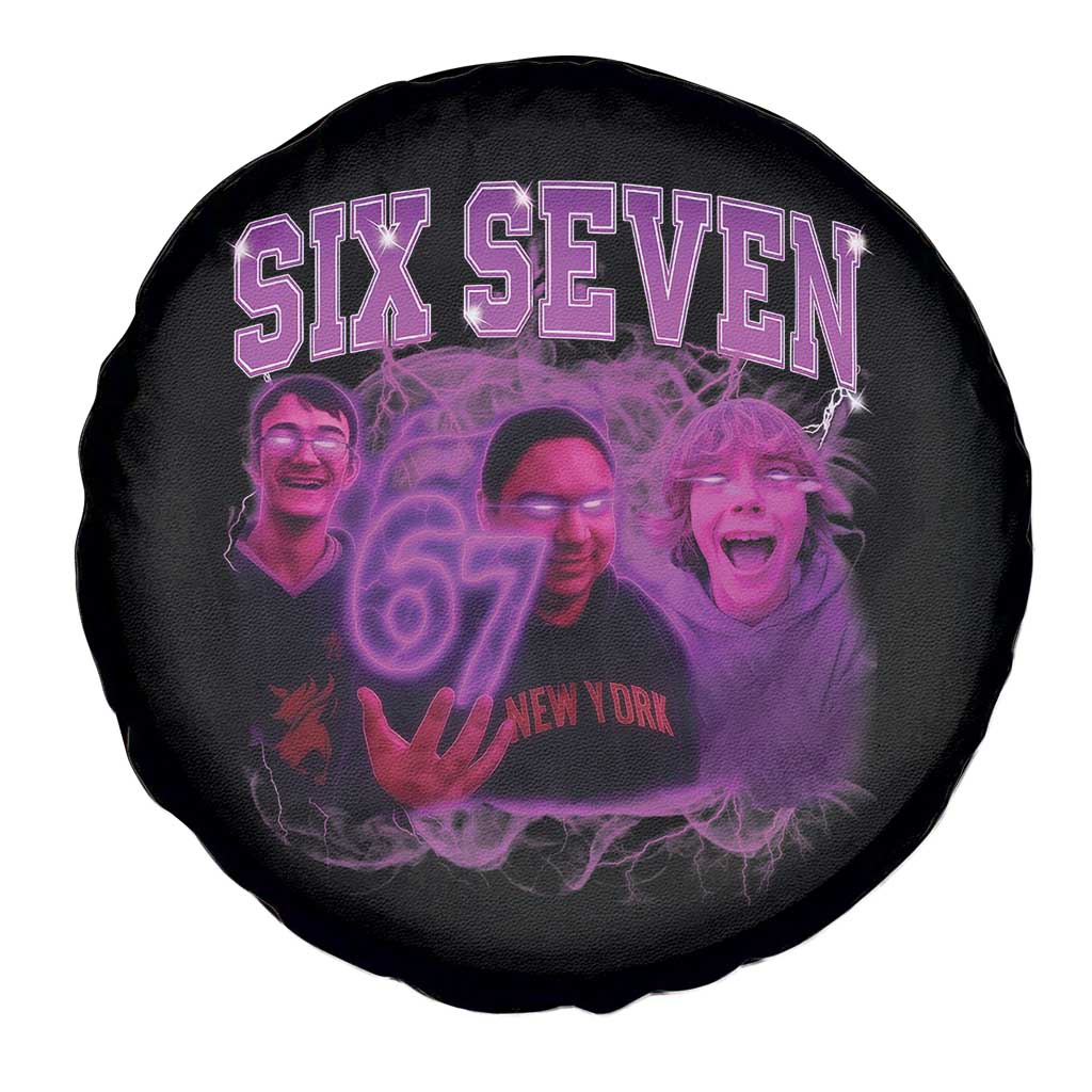 Funny Six Seven 6 7 Meme Spare Tire Cover The Mason 67 Kid  Bootleg Gen Alpha Slang - Wonder Print Shop