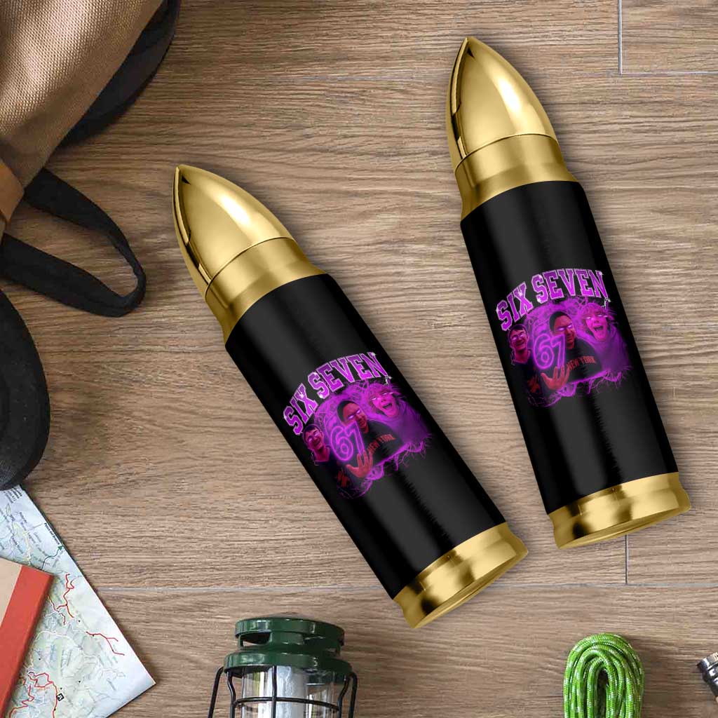 Funny Six Seven 6 7 Meme Bullet Tumbler The Mason 67 Kid  Bootleg Gen Alpha Slang - Wonder Print Shop