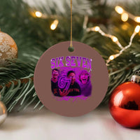 Funny Six Seven 6 7 Meme Ceramic Ornament The Mason 67 Kid  Bootleg Gen Alpha Slang - Wonder Print Shop