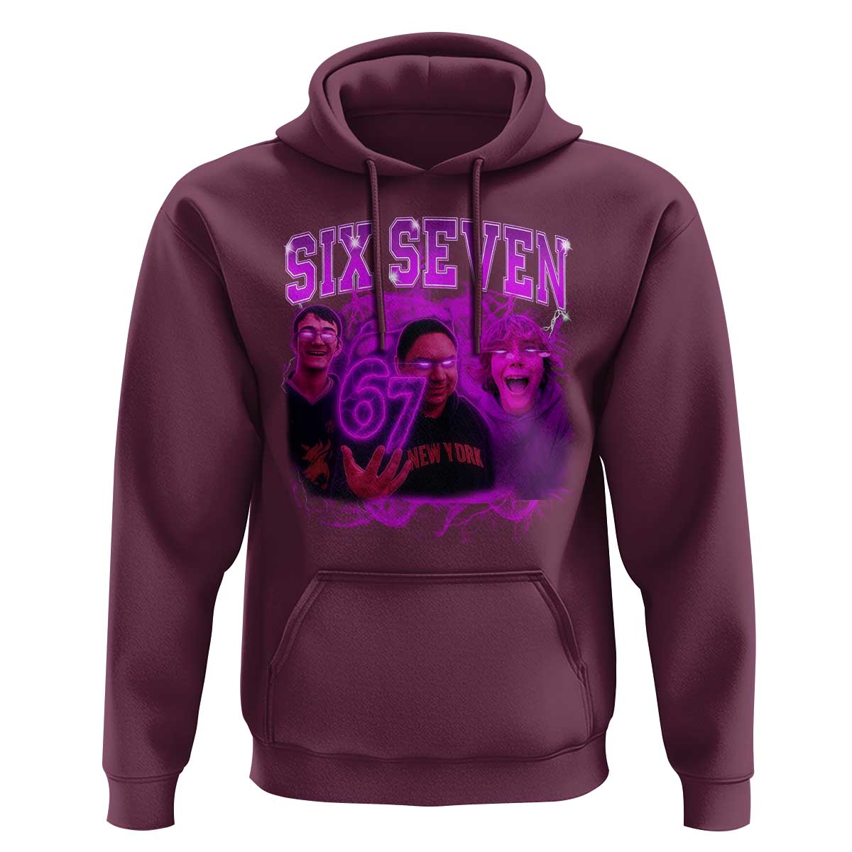 Funny Six Seven 6 7 Meme Hoodie The Mason 67 Kid  Bootleg Gen Alpha Slang - Wonder Print Shop