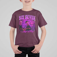 Funny Six Seven 6 7 Meme T Shirt For Kid The Mason 67 Kid  Bootleg Gen Alpha Slang - Wonder Print Shop