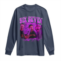 Funny Six Seven 6 7 Meme Long Sleeve Shirt The Mason 67 Kid  Bootleg Gen Alpha Slang - Wonder Print Shop
