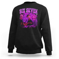 Funny Six Seven 6 7 Meme Sweatshirt The Mason 67 Kid  Bootleg Gen Alpha Slang - Wonder Print Shop