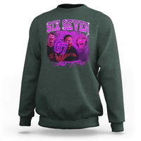 Funny Six Seven 6 7 Meme Sweatshirt The Mason 67 Kid  Bootleg Gen Alpha Slang - Wonder Print Shop