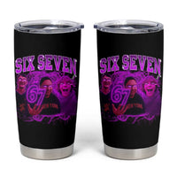 Funny Six Seven 6 7 Meme Tumbler Cup The Mason 67 Kid  Bootleg Gen Alpha Slang - Wonder Print Shop