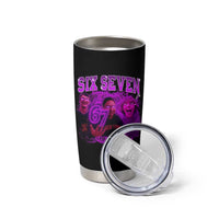 Funny Six Seven 6 7 Meme Tumbler Cup The Mason 67 Kid  Bootleg Gen Alpha Slang - Wonder Print Shop