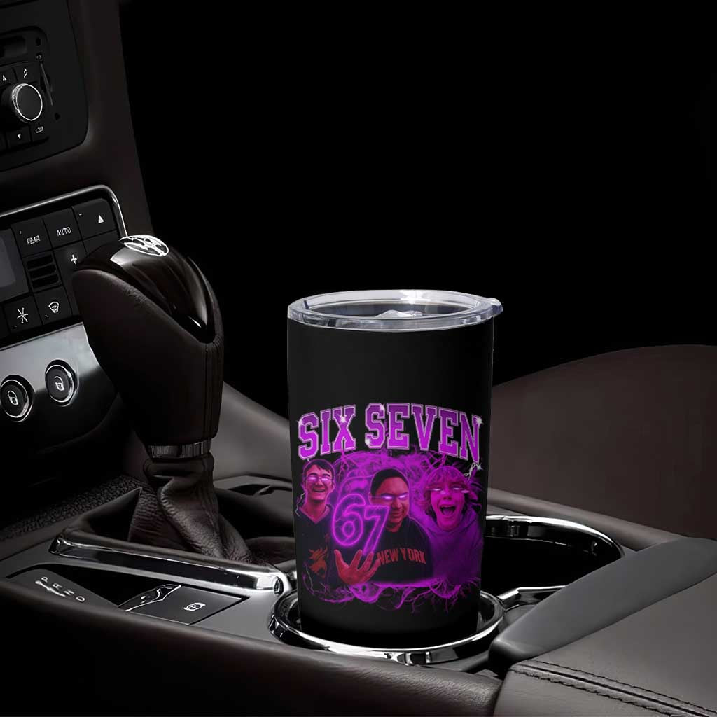 Funny Six Seven 6 7 Meme Tumbler Cup The Mason 67 Kid  Bootleg Gen Alpha Slang - Wonder Print Shop