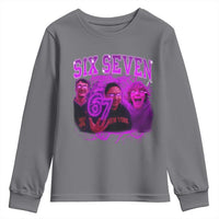Funny Six Seven 6 7 Meme Youth Sweatshirt The Mason 67 Kid  Bootleg Gen Alpha Slang - Wonder Print Shop