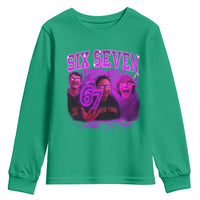 Funny Six Seven 6 7 Meme Youth Sweatshirt The Mason 67 Kid  Bootleg Gen Alpha Slang - Wonder Print Shop