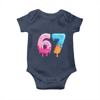 67 Ice Cream Drip Meme Baby Onesie Funny Six Seven Gen Alpha Slang - Wonder Print Shop