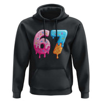 67 Ice Cream Drip Meme Hoodie Funny Six Seven Gen Alpha Slang - Wonder Print Shop
