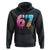 67 Ice Cream Drip Meme Hoodie Funny Six Seven Gen Alpha Slang - Wonder Print Shop