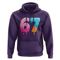 67 Ice Cream Drip Meme Hoodie Funny Six Seven Gen Alpha Slang - Wonder Print Shop
