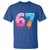 67 Ice Cream Drip Meme T Shirt Funny Six Seven Gen Alpha Slang - Wonder Print Shop