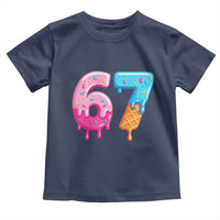 67 Ice Cream Drip Meme Toddler T Shirt Funny Six Seven Gen Alpha Slang - Wonder Print Shop