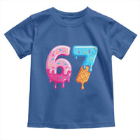67 Ice Cream Drip Meme Toddler T Shirt Funny Six Seven Gen Alpha Slang - Wonder Print Shop