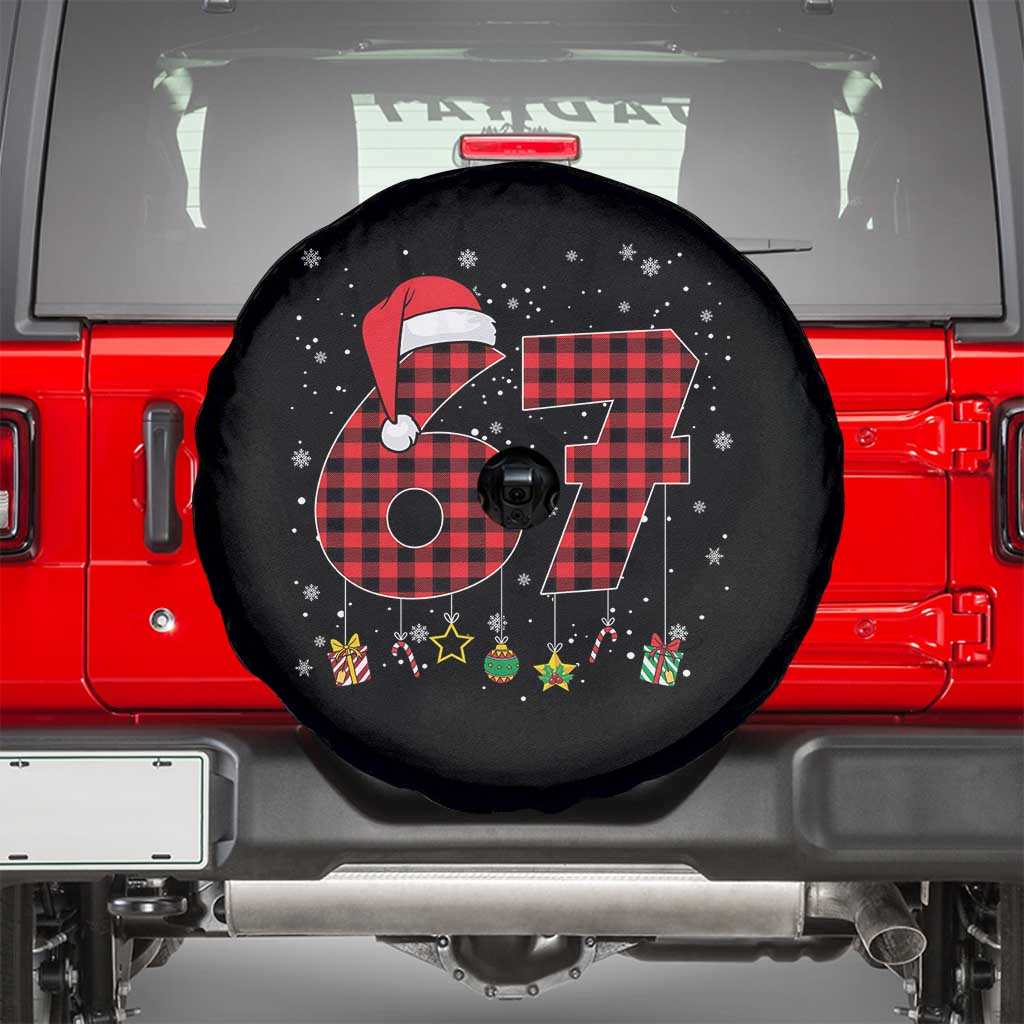 67 Christmas Spare Tire Cover Funny Six Seven 6 7 Meme Gen Alpha Slang - Wonder Print Shop