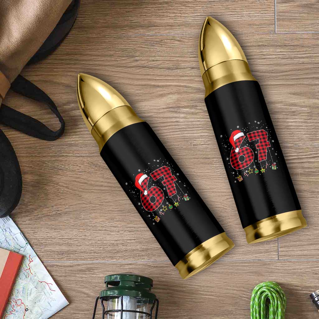 67 Christmas Bullet Tumbler Funny Six Seven 6 7 Meme Gen Alpha Slang - Wonder Print Shop