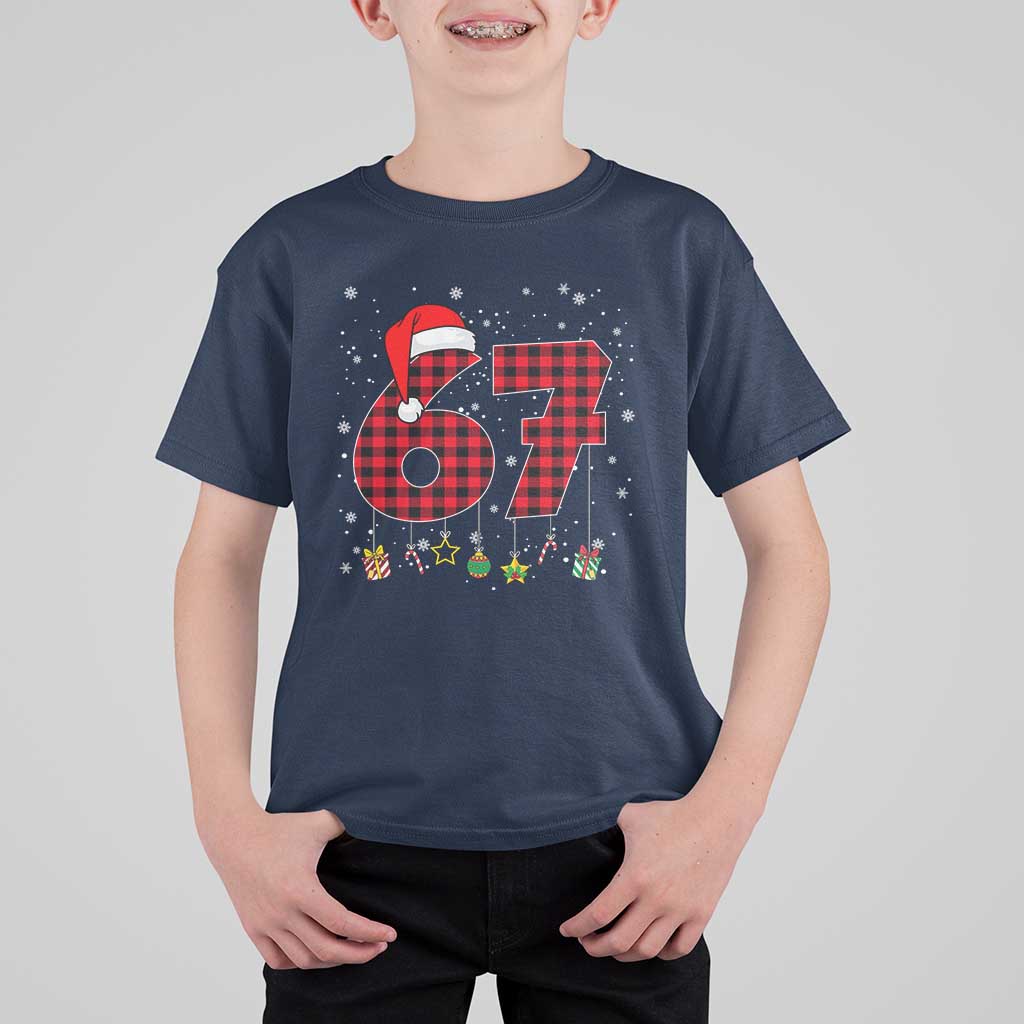 67 Christmas T Shirt For Kid Funny Six Seven 6 7 Meme Gen Alpha Slang - Wonder Print Shop