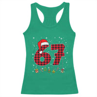 67 Christmas Racerback Tank Top Funny Six Seven 6 7 Meme Gen Alpha Slang - Wonder Print Shop