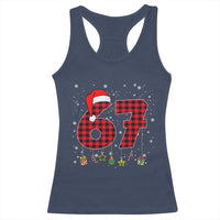 67 Christmas Racerback Tank Top Funny Six Seven 6 7 Meme Gen Alpha Slang - Wonder Print Shop