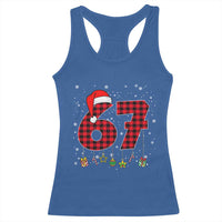 67 Christmas Racerback Tank Top Funny Six Seven 6 7 Meme Gen Alpha Slang - Wonder Print Shop