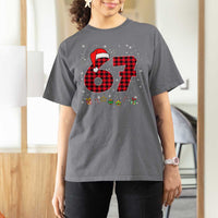67 Christmas T Shirt For Women Funny Six Seven 6 7 Meme Gen Alpha Slang - Wonder Print Shop