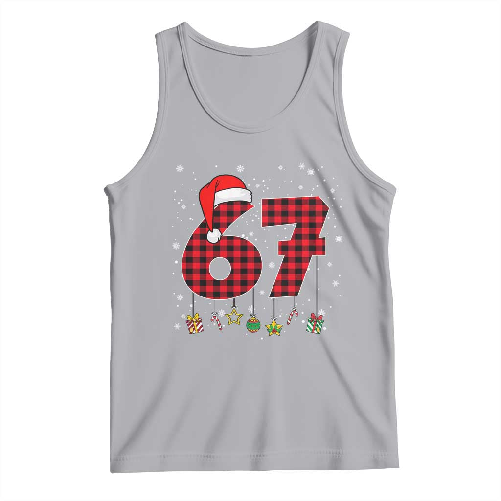 67 Christmas Tank Top Funny Six Seven 6 7 Meme Gen Alpha Slang - Wonder Print Shop