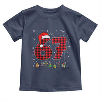 67 Christmas Toddler T Shirt Funny Six Seven 6 7 Meme Gen Alpha Slang - Wonder Print Shop