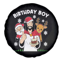 Birthday Boy Jesus Christmas Spare Tire Cover Christian Xmas - Wonder Print Shop